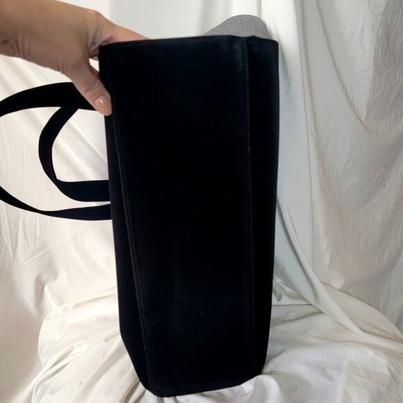 Jimmy Choo Parfums Tote Bag, Black & Silver Glitter, ~ NWT ~ Retails: $149 - Picture 5 of 8